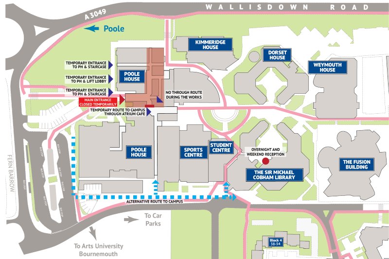 Poole House changes from Tuesday 30 May Bournemouth University